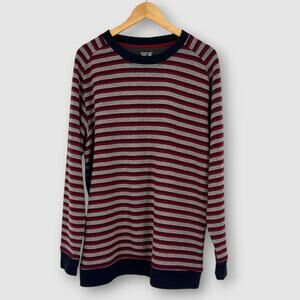 Mountain Hardwear Striped Long Sleeve Wool Blend Shirt Men’s XL